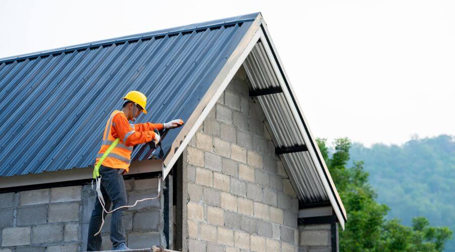 Professional metal roof installation in Bullhead, SD